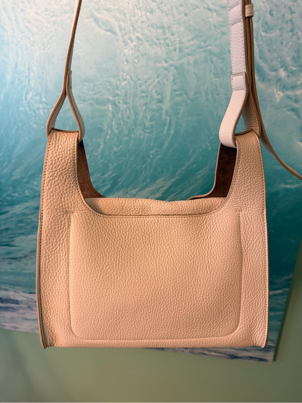 Cuyana medium Double Loop bag in Ecru - Picture 3 of 8